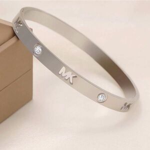 Michael Kors Silver Bangle Bracelet